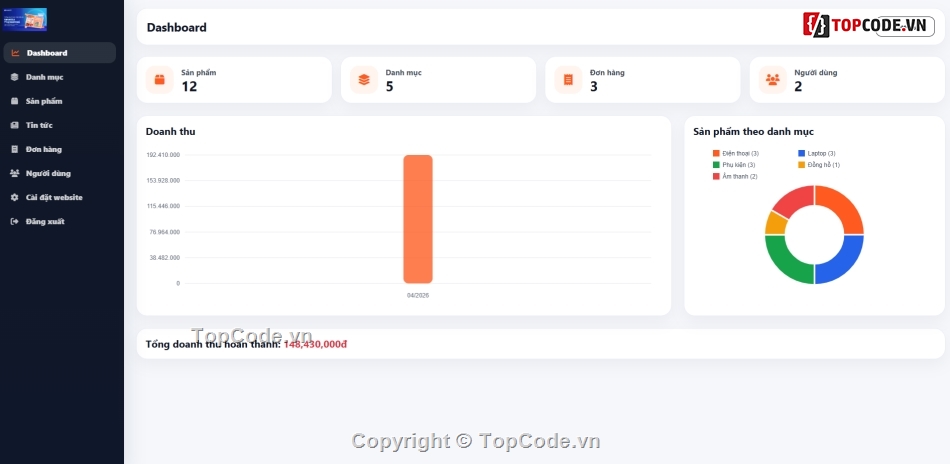 web php,web bán hàng php,web bán hàng thương mại